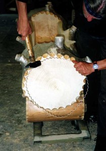 Herstellung: Holzbrunnen 1
